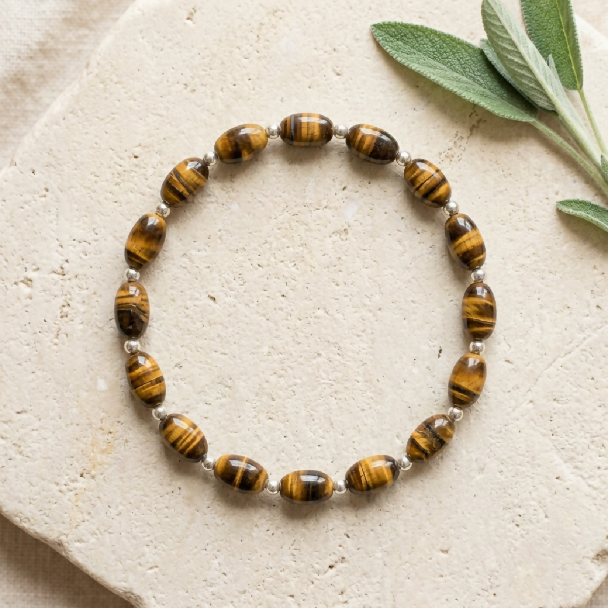 Tiger's Eye Bracelet (Grounding, Boundaries)