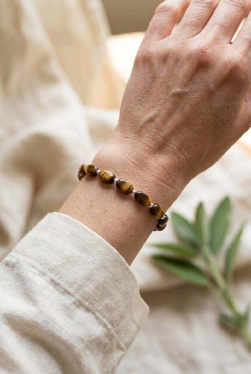 Tiger's Eye Bracelet (Grounding, Boundaries)