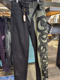 Snake Print Jeans — Custom by Grip Tape Tatts