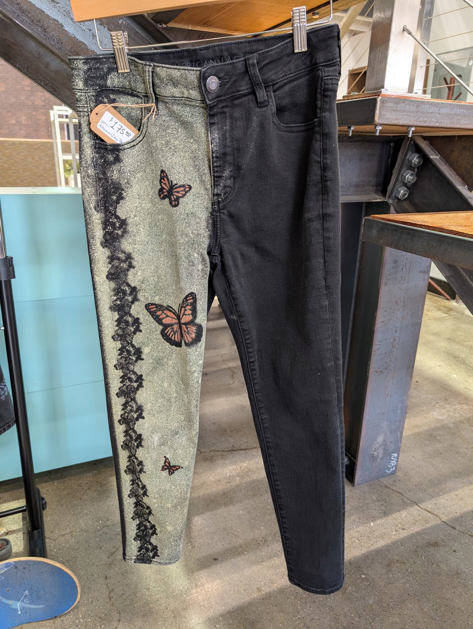 Midsummer Day Jeans — Custom by Grip Tape Tatts