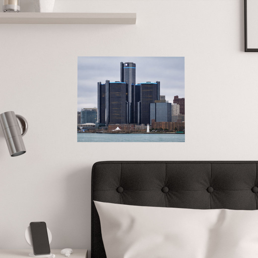 Detroit, Michigan — Renaissance Center in Morning Light