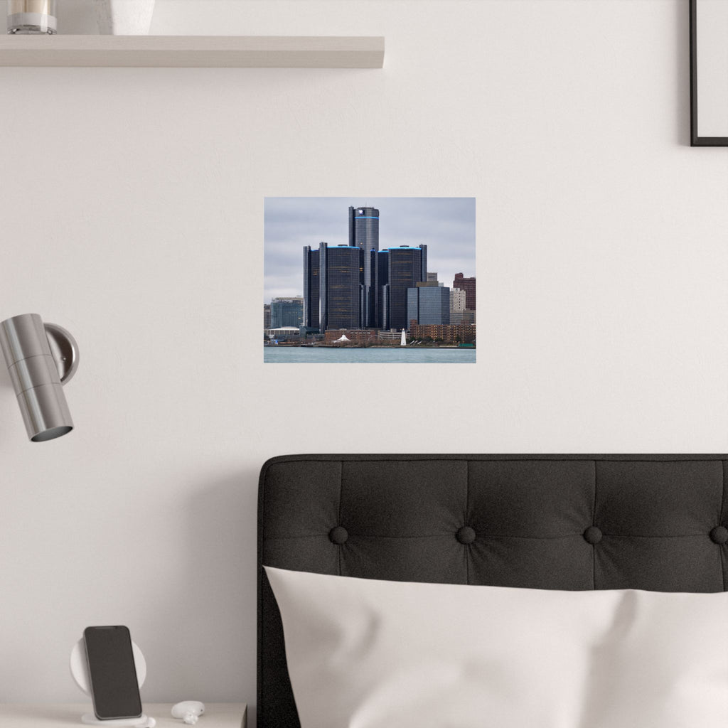 Detroit, Michigan — Renaissance Center in Morning Light