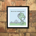 Belle Isle Conservatory print