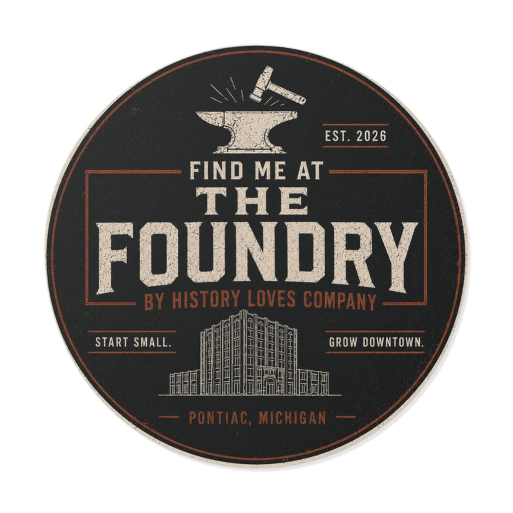 Support The Foundry — Receive a Free Foundry Sticker