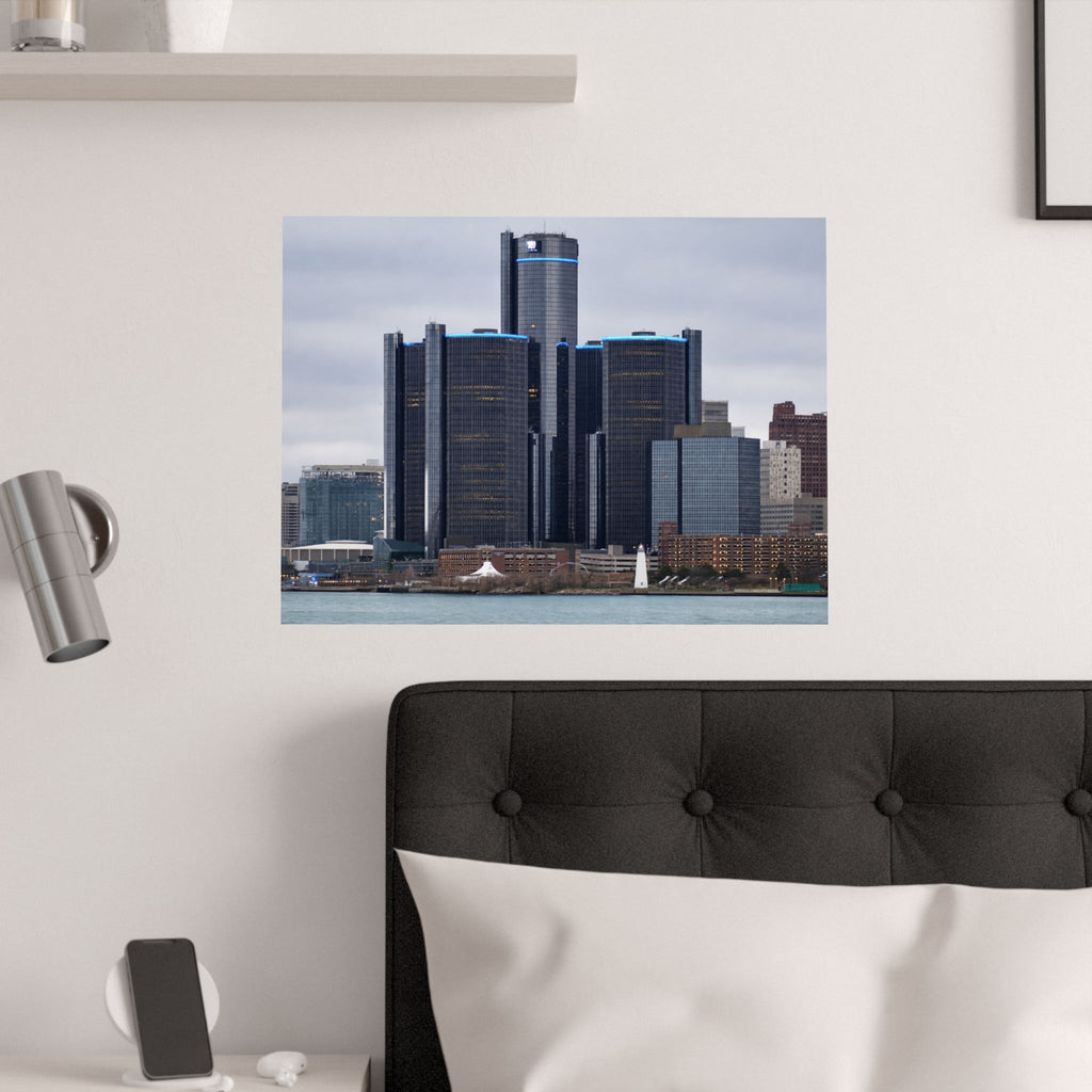 Detroit, Michigan — Renaissance Center in Morning Light