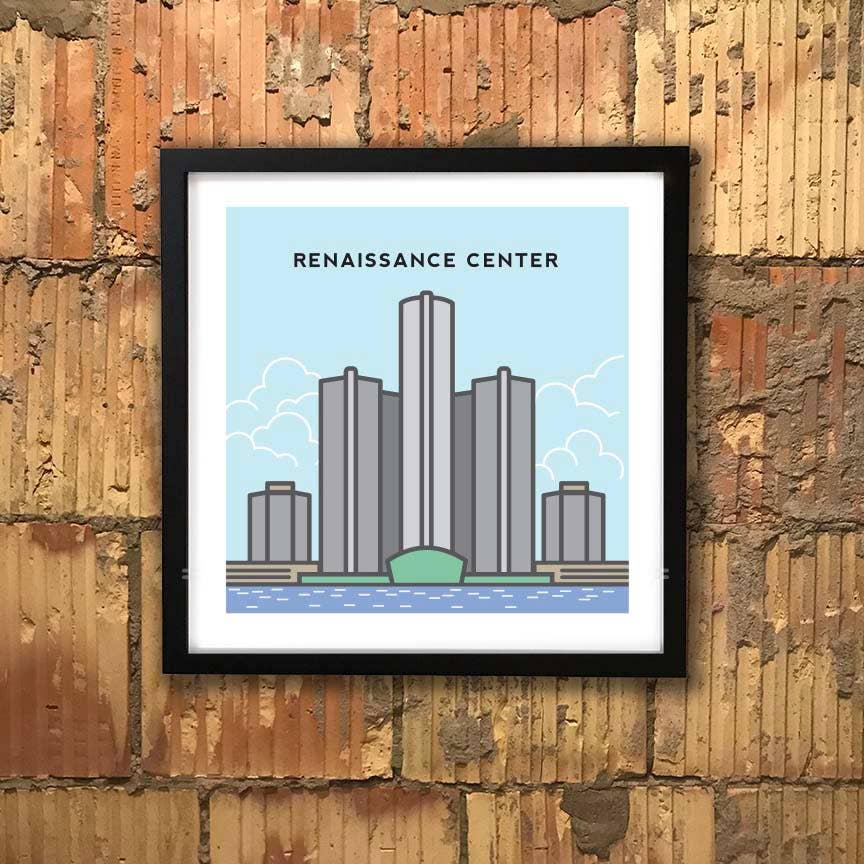Renaissance Center print