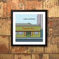 Cass Ave / Temple Bar print