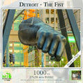 Detroit The Fist - 1000 Piece Michigan Jigsaw Puzzle — MI Puzzles