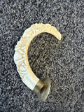 Carved Warthog Tusk