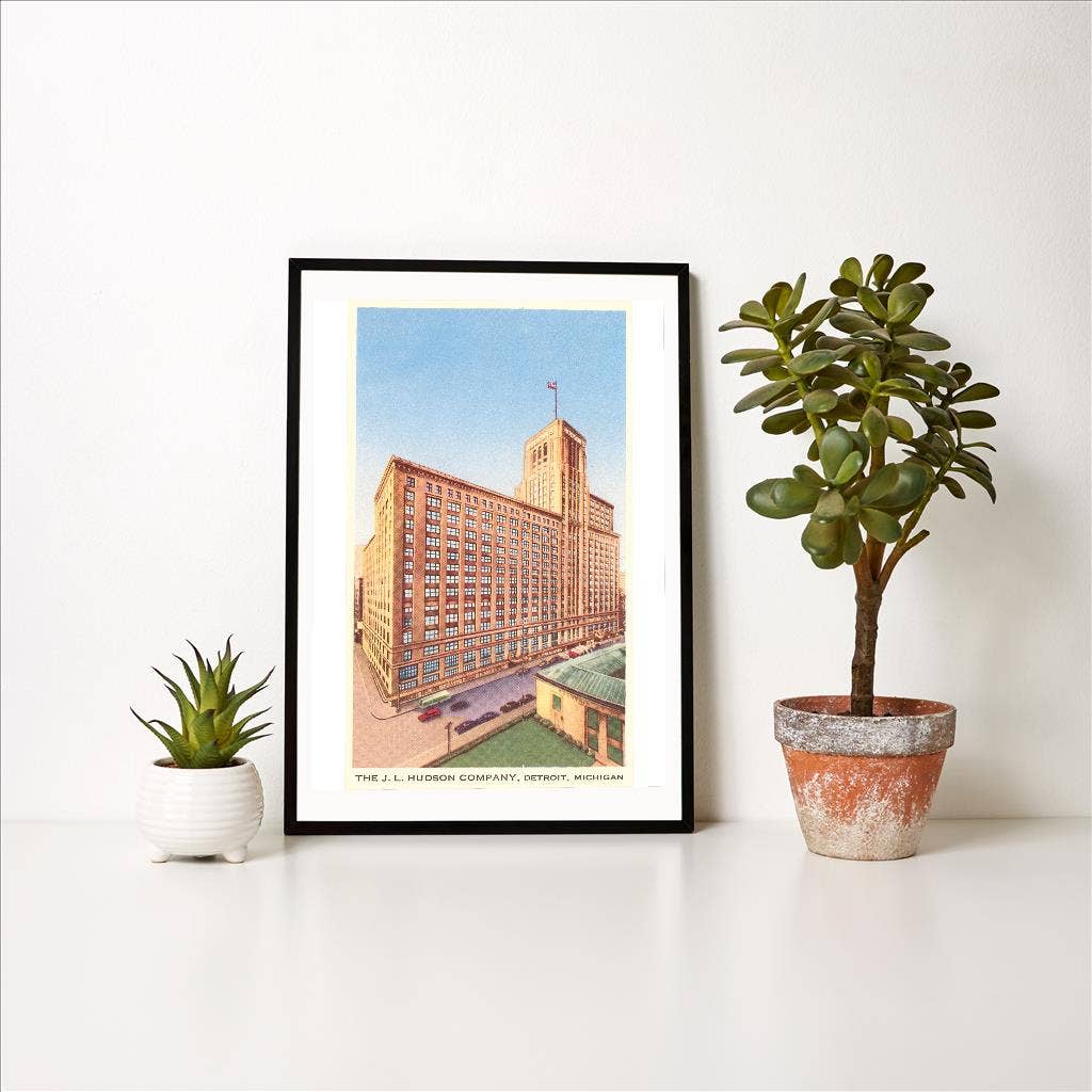 Art Print MI-152 Hudson Company, Detroit