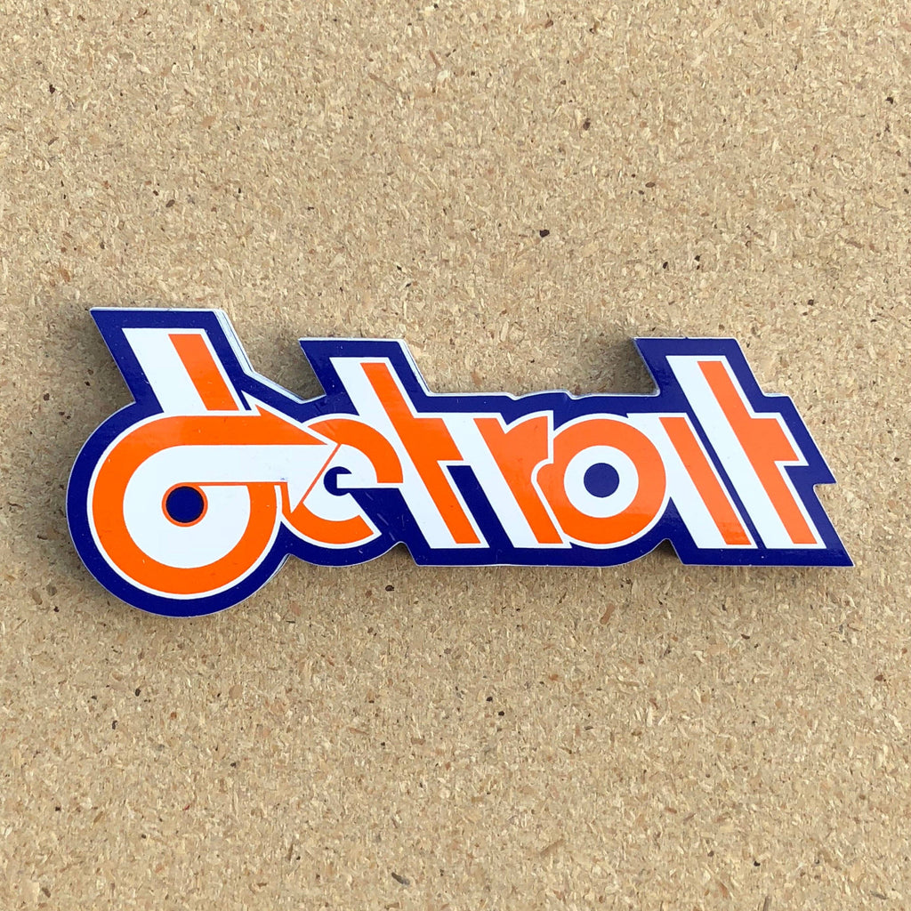 Detroit - Retro Design Sticker
