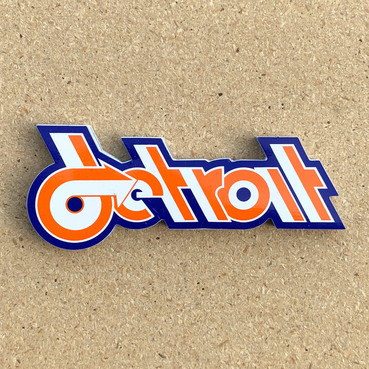 Detroit - Retro Design Sticker