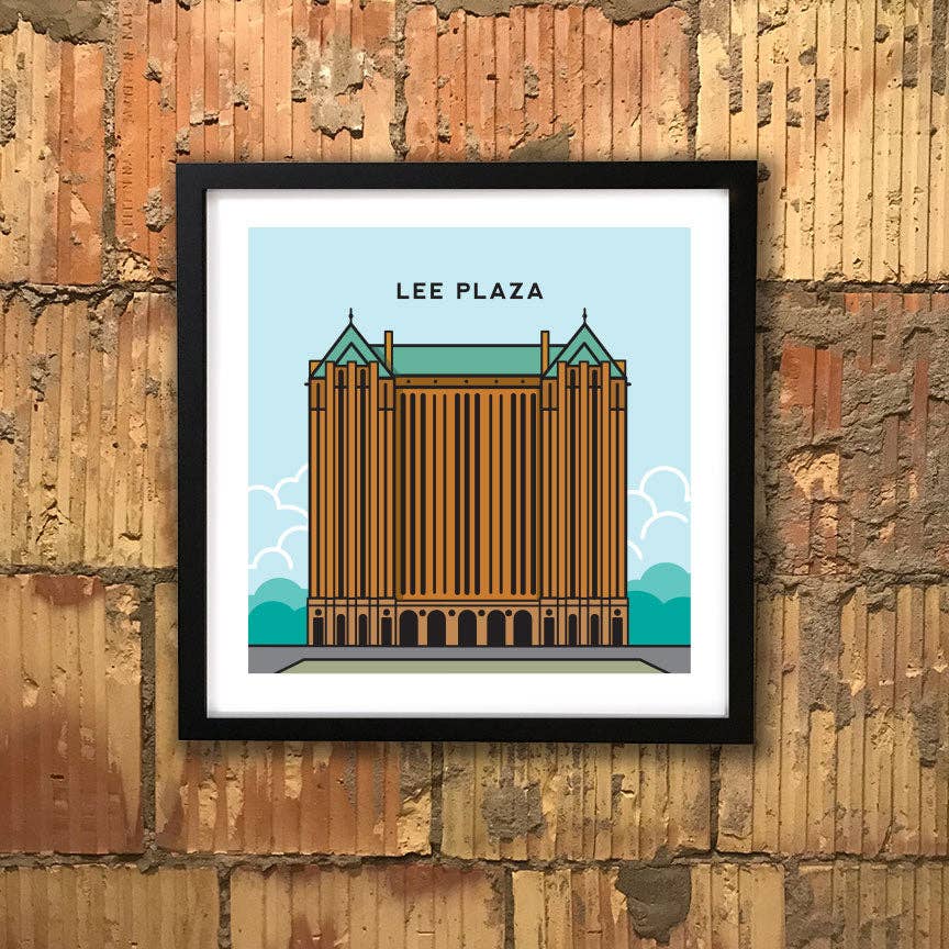 Lee Plaza print