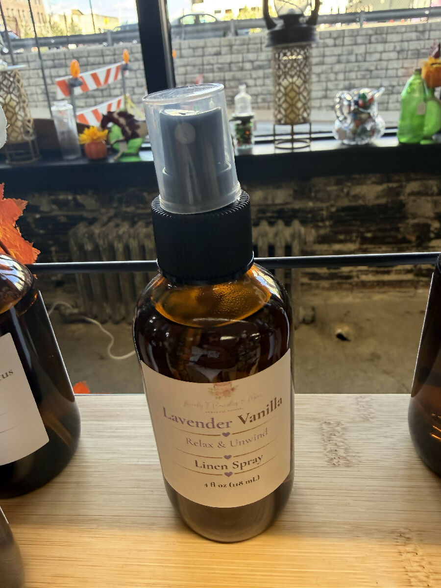 Lavender Vanilla Linen Spray