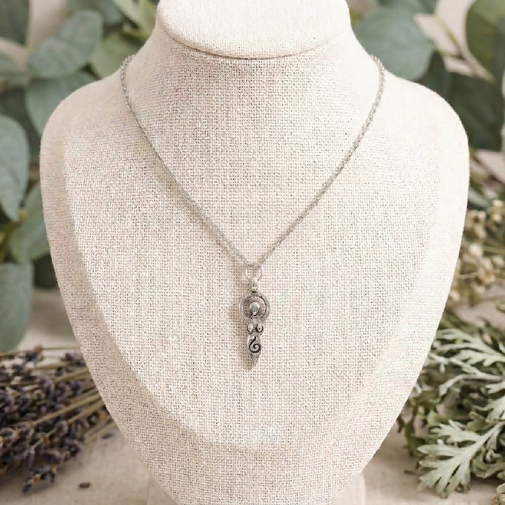 Stainless-Steel Gaia Necklace