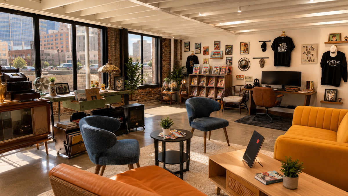 The Foundry by History Loves Company in downtown Pontiac Michigan