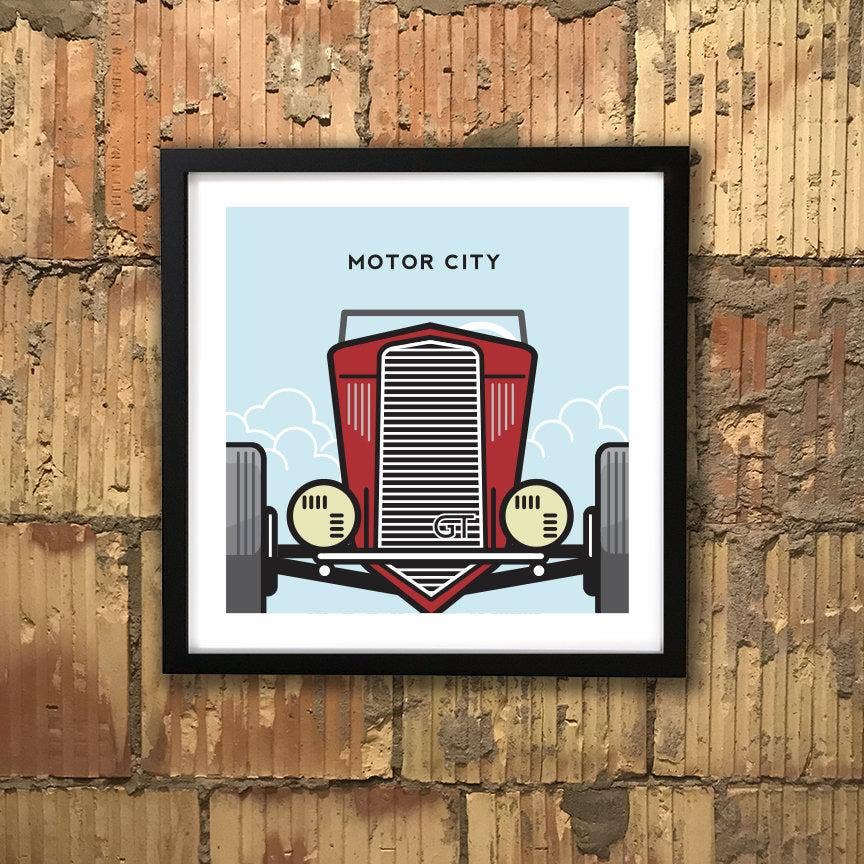 Motor City print