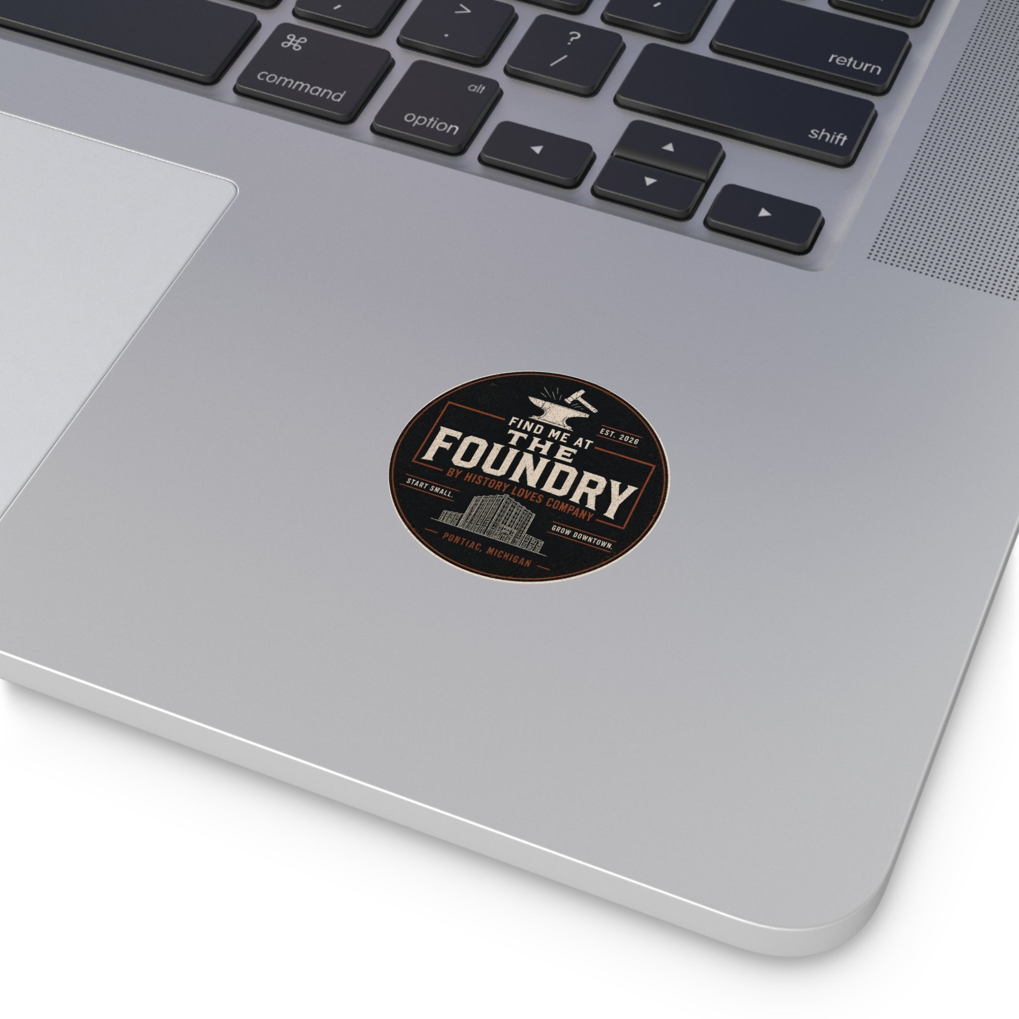 Support The Foundry — Receive a Free Foundry Sticker