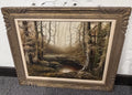 Scenic painting on canvas