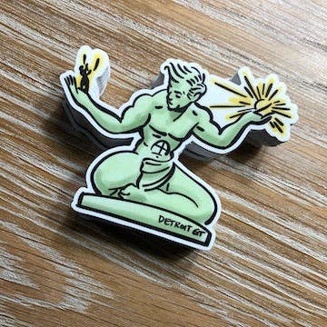 Spirit Of Detroit - Sticker