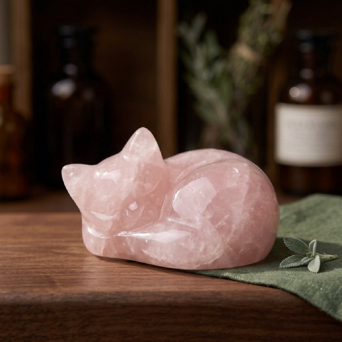Rose Quartz Sculptures