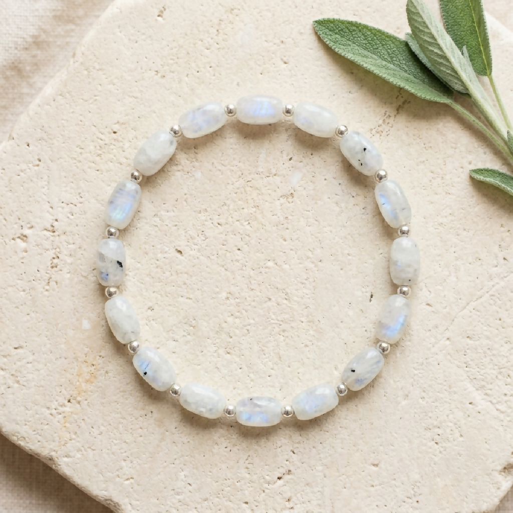 Moonstone Bracelet (Cycles, Change,)