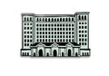 Michigan Central Station Enamel Pin