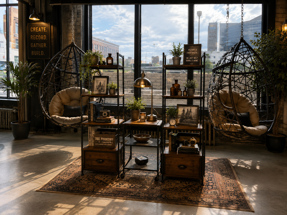 The Foundry marketplace and small business incubator concept in Pontiac Michigan