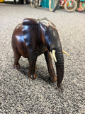 Hand-Carved African Elephant