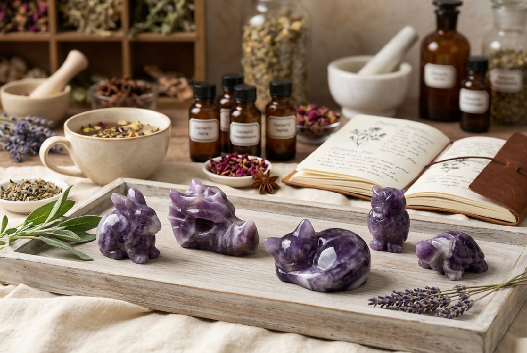 Amethyst Sculptures