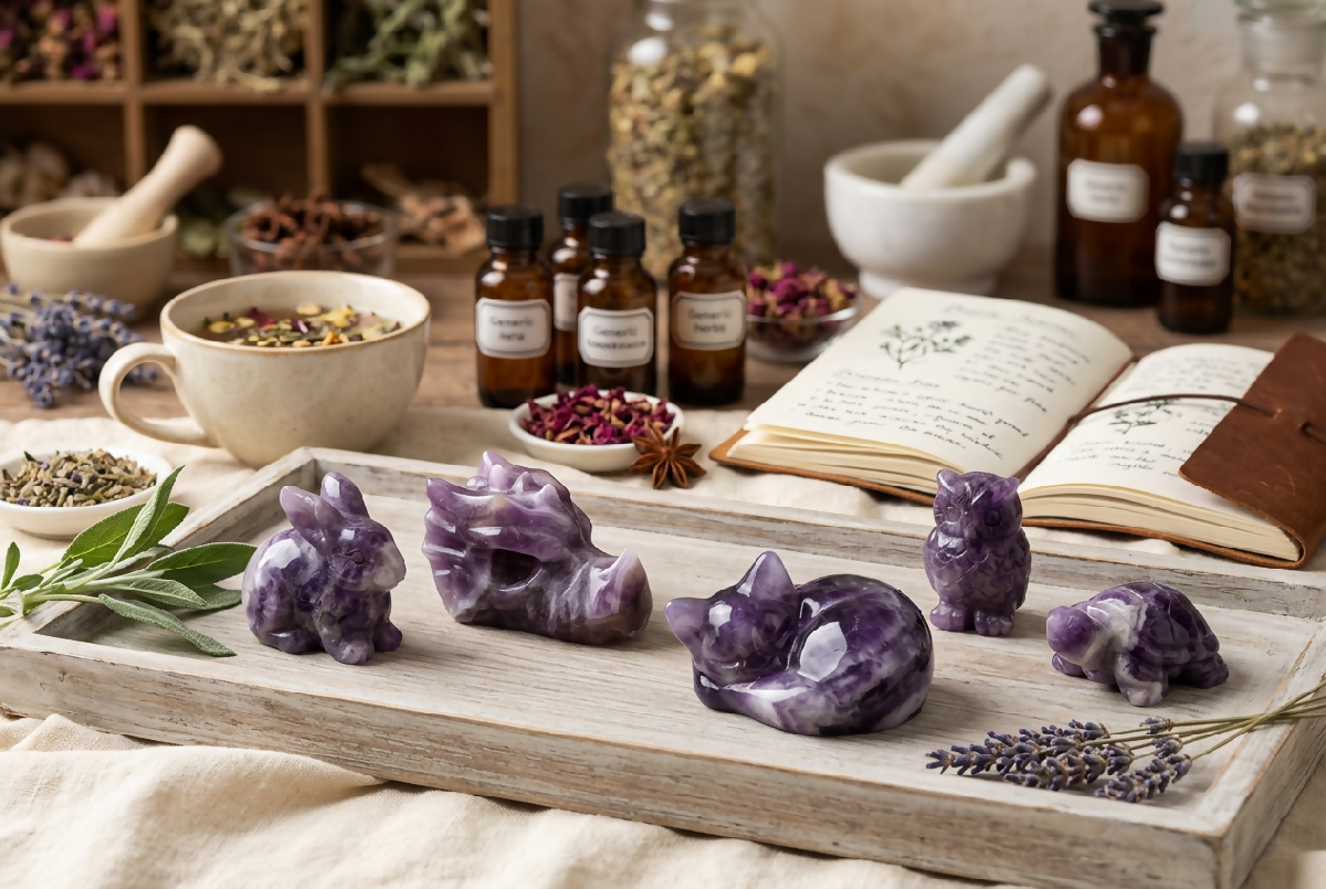 Amethyst Sculptures