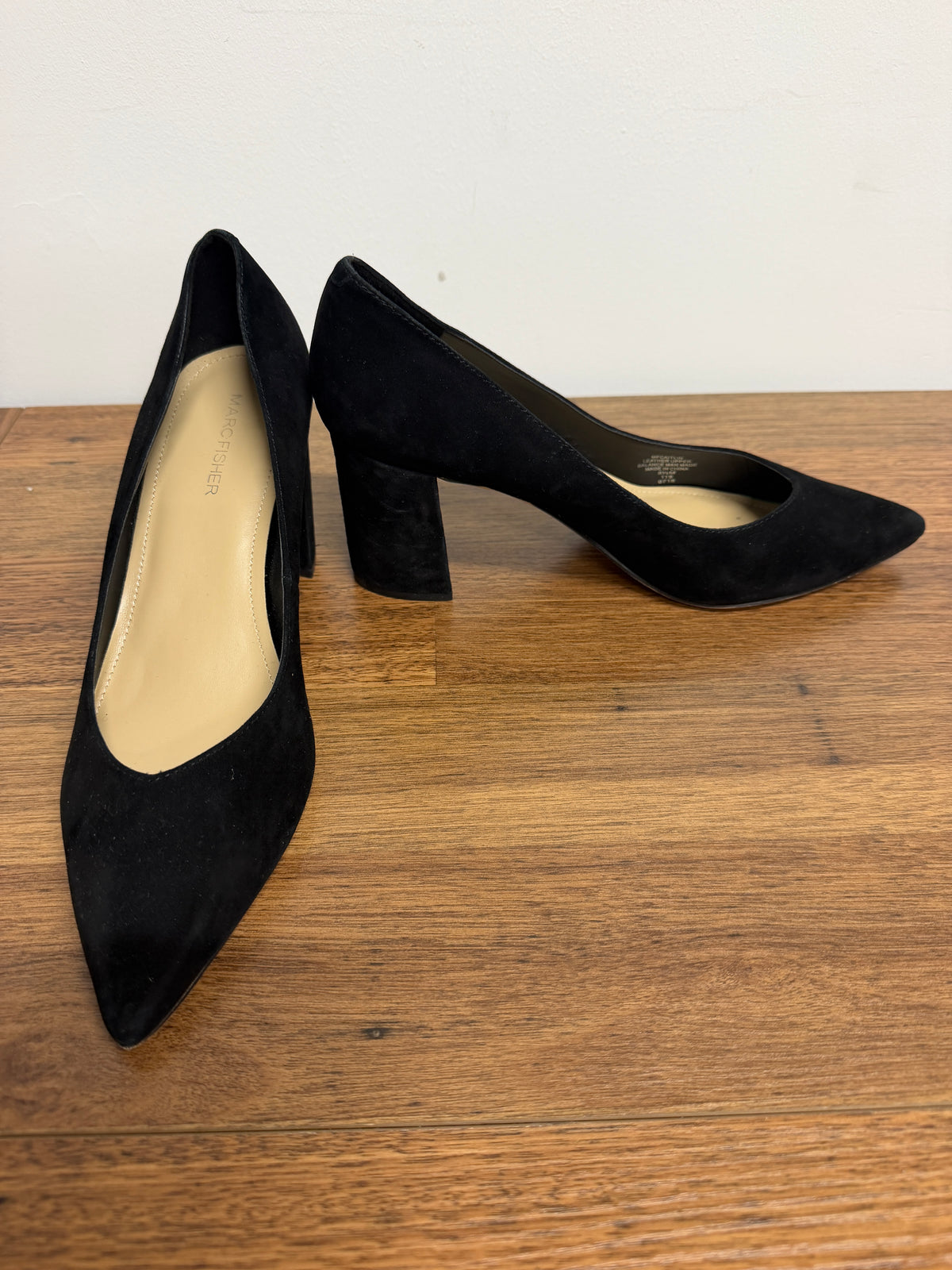 Black Suede Pumps