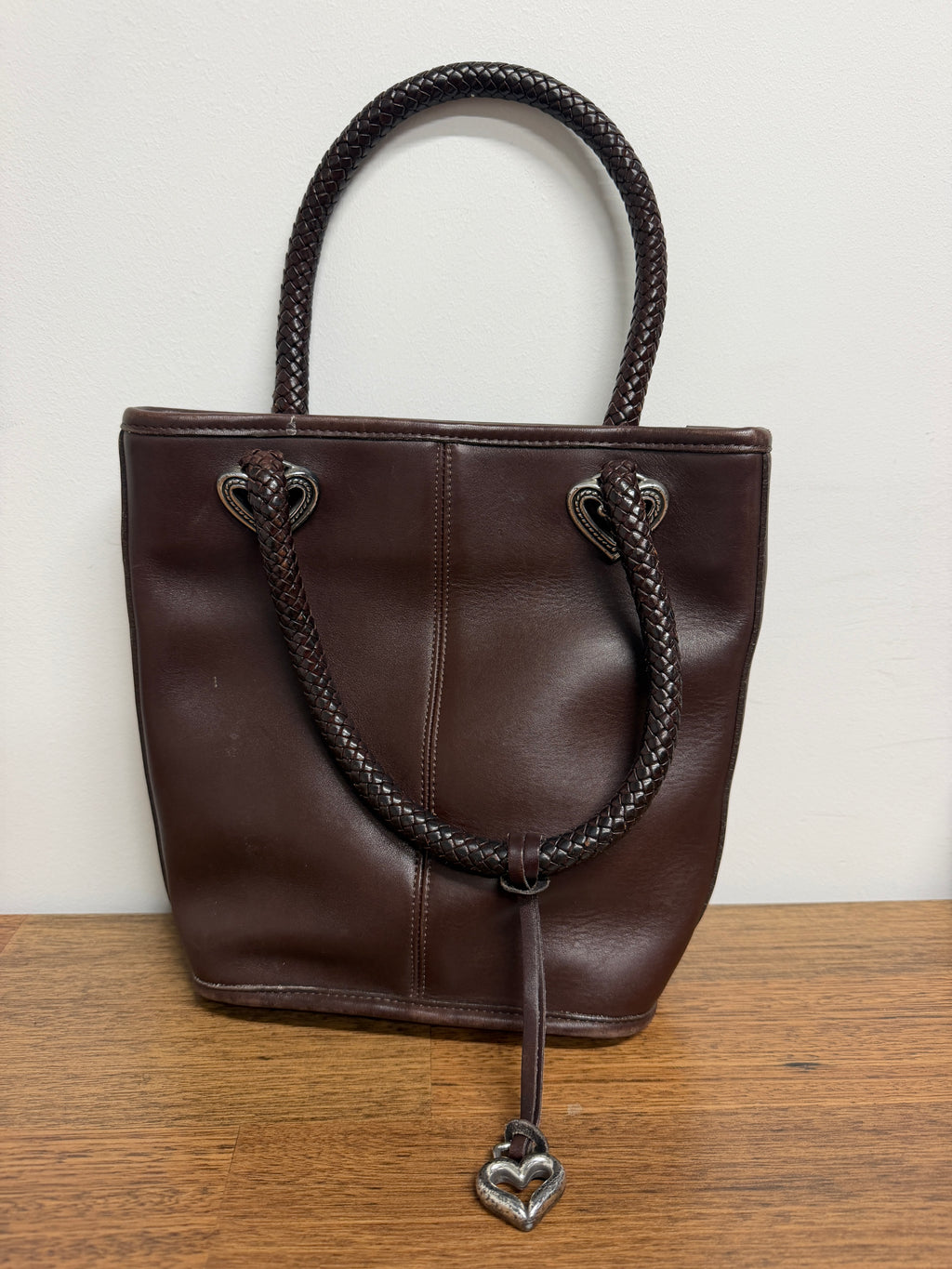 Brown Leather Handbag