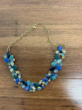 Blue & Turquoise Statement Necklace