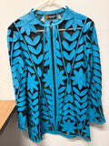 Dakota West Turquoise Long Tunic/Jacket