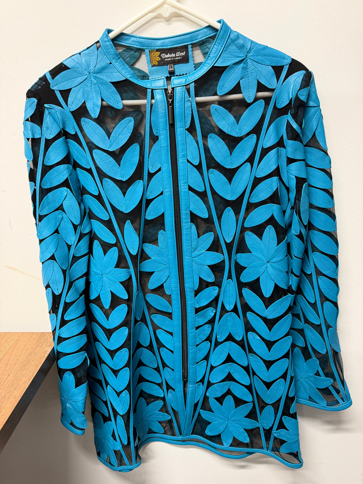 Dakota West Turquoise Long Tunic/Jacket