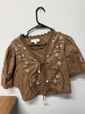 Boho Embroidered Top