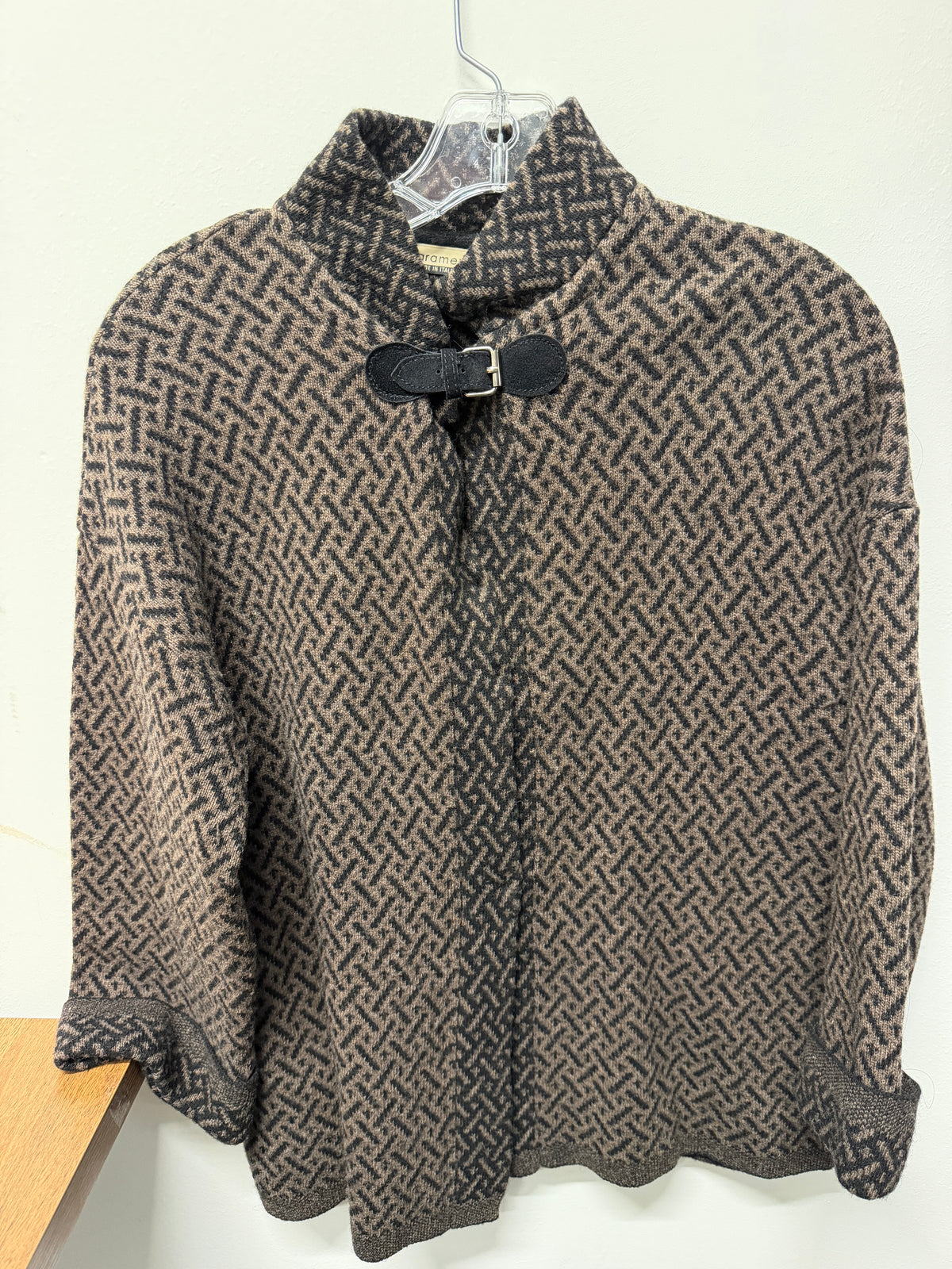 Black & Brown Sweater Jacket