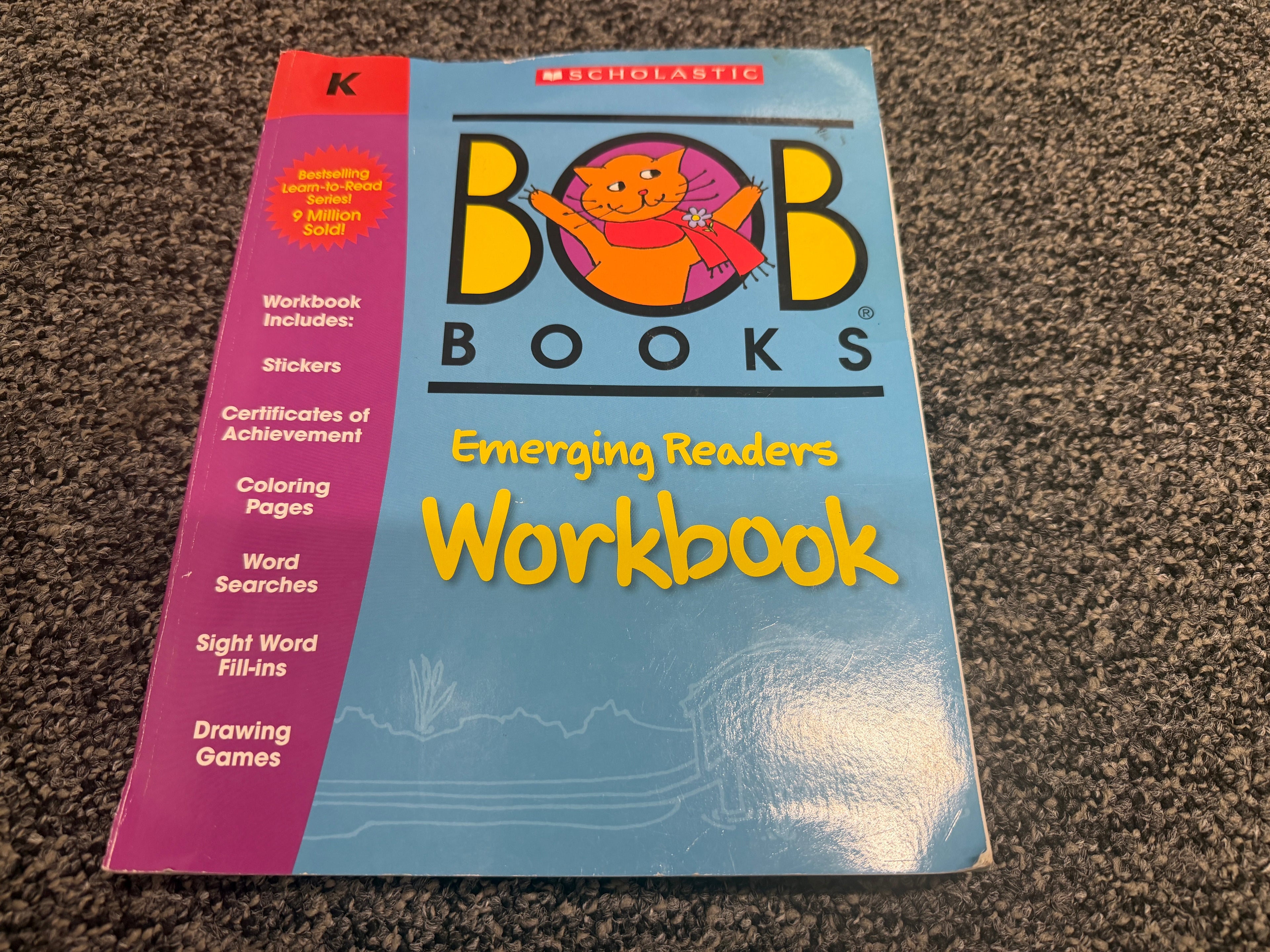 Bob Books Emerging Readers Workbook – Scholastic Kindergarten learn-to-read workbook