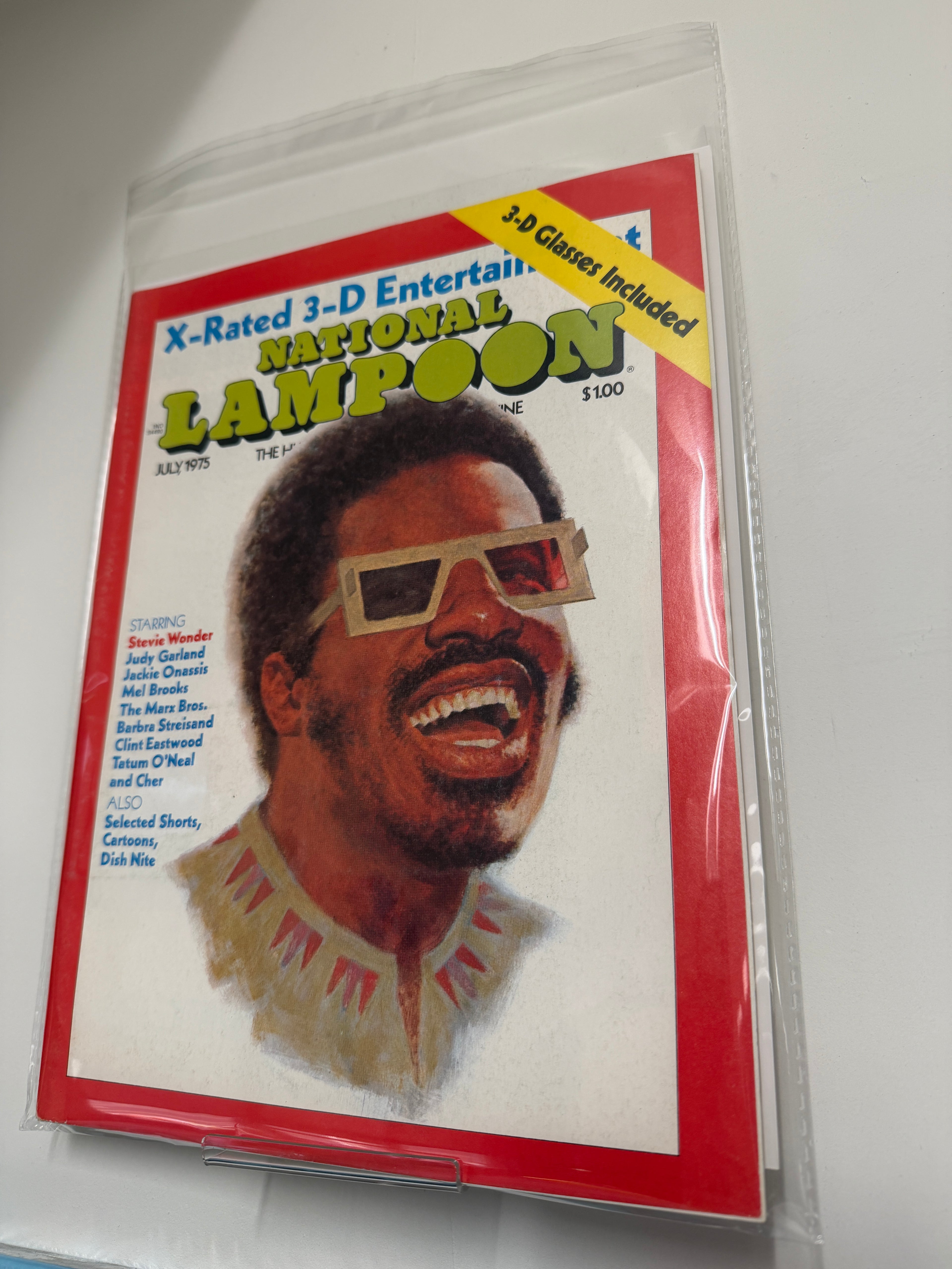 National Lampoon — July 1975 "X-Rated 3-D Entertainment Issue" (3-D Glasses Included)