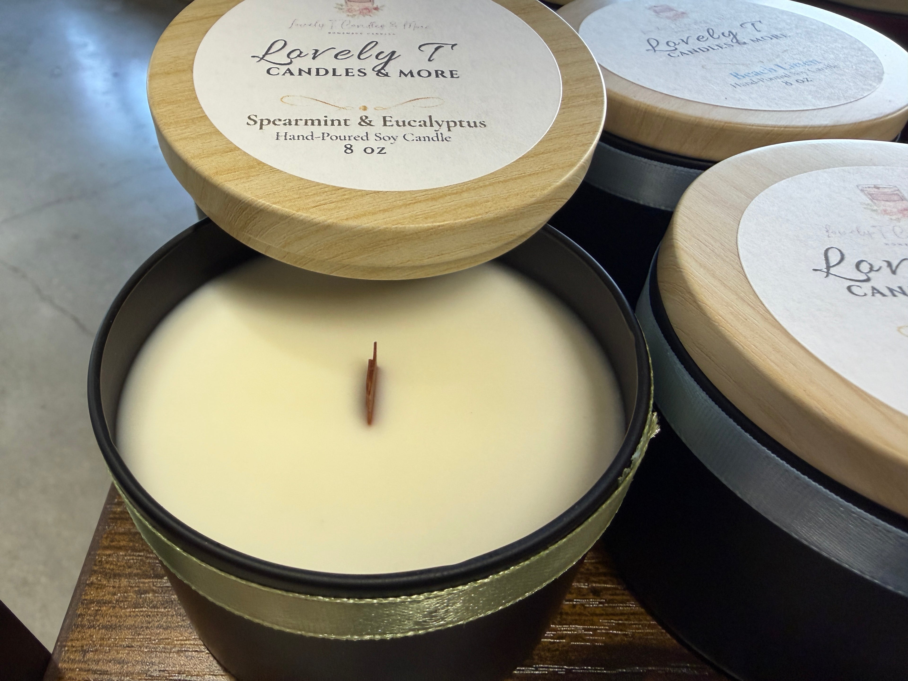 8 oz Hand-Poured Soy Candle — Lovely T's Candles & More