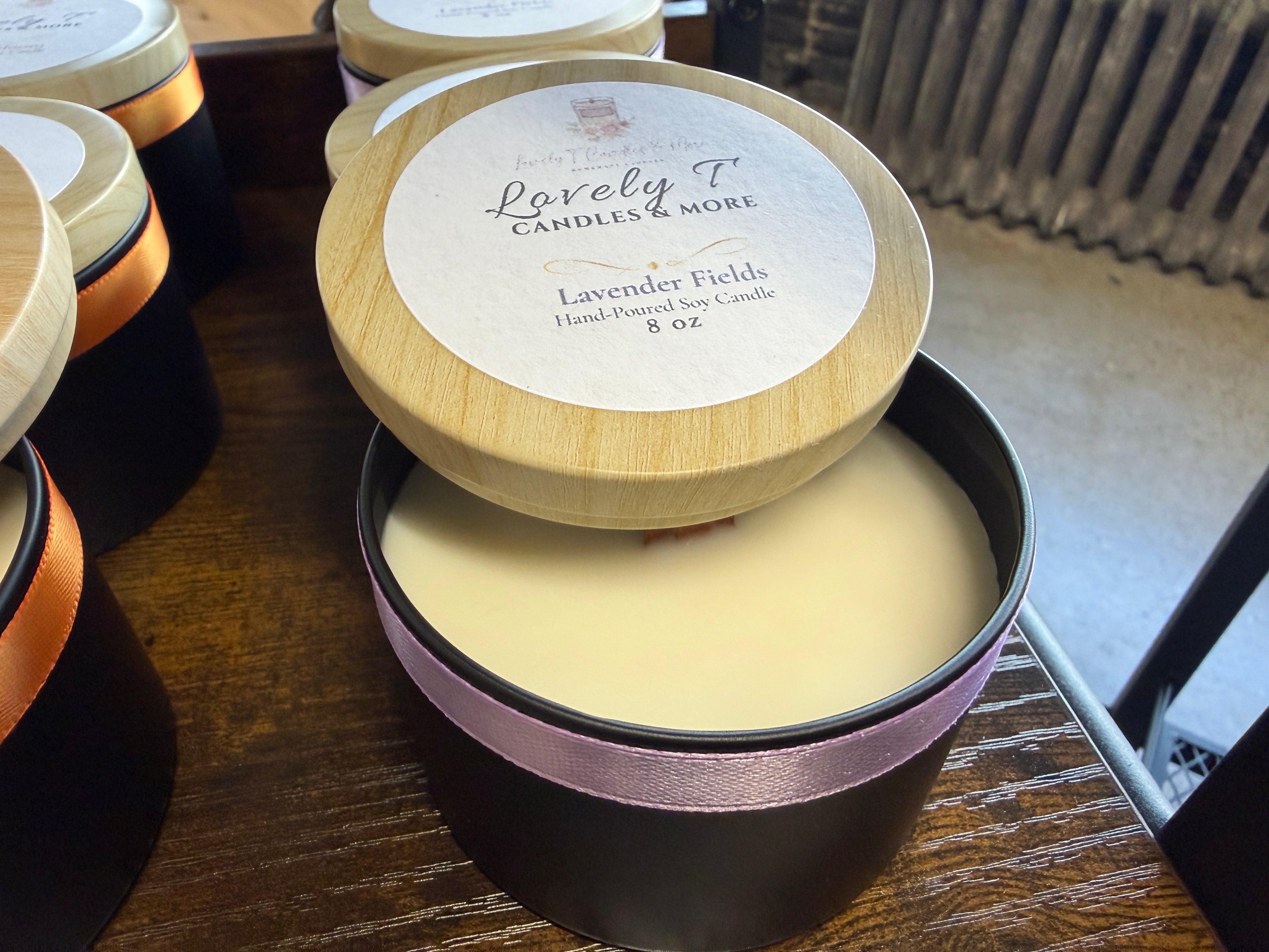 8 oz Hand-Poured Soy Candle — Lovely T's Candles & More