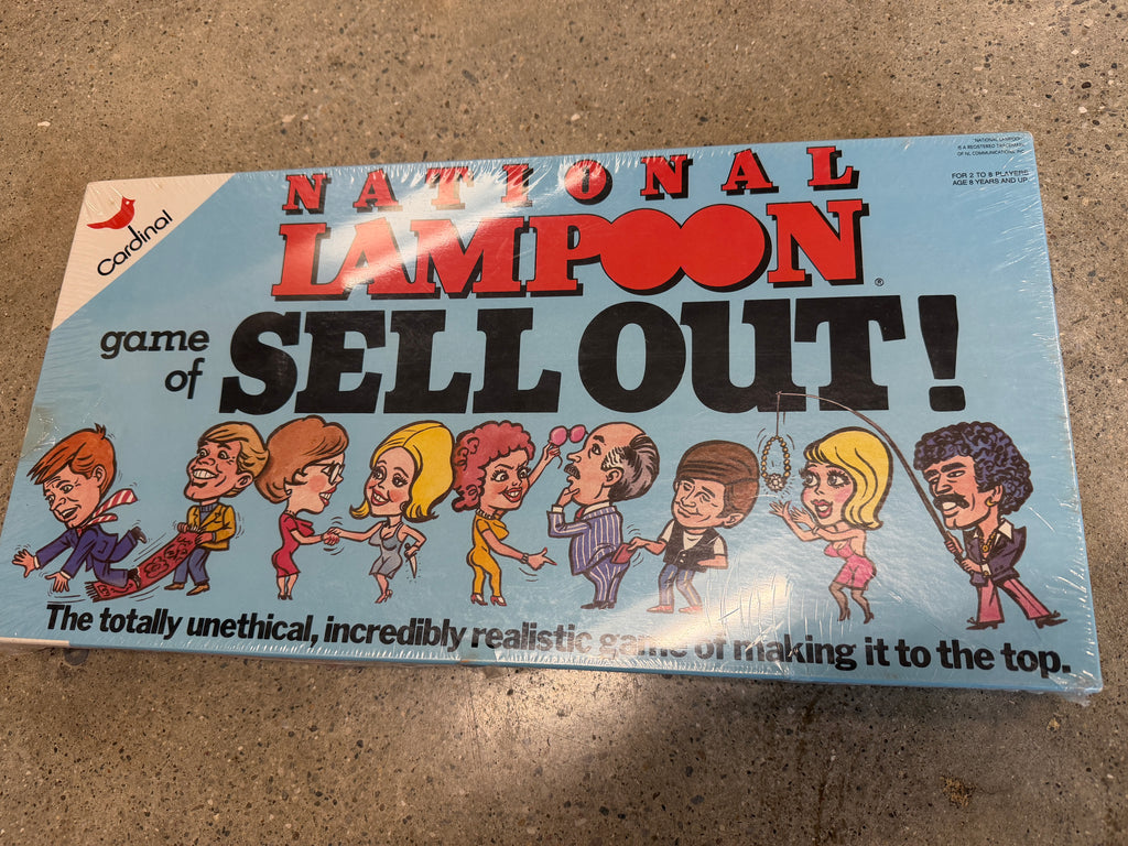 National Lampoon Game of Sell Out! — Sealed Vintage Board Game