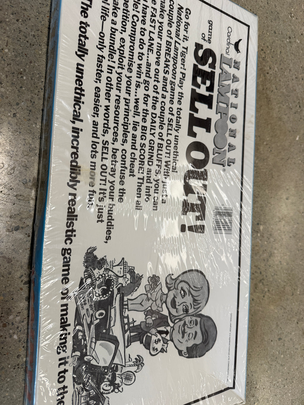 National Lampoon Game of Sell Out! — Sealed Vintage Board Game