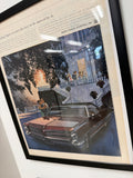 Pontiac Wide-Track '66 Bonneville — Framed Vintage Advertisement, c. 1966 (11x15)