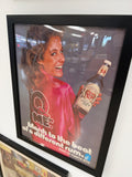 Don Q Puerto Rican Rum — "Q Me. March to the Beat of a Different Rum." Framed Vintage Advertisement, c. 1980s