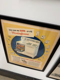 Westinghouse — "You Can Be Sure...If It's Westinghouse" Framed Vintage Advertisement, c. 1950s (11x15)