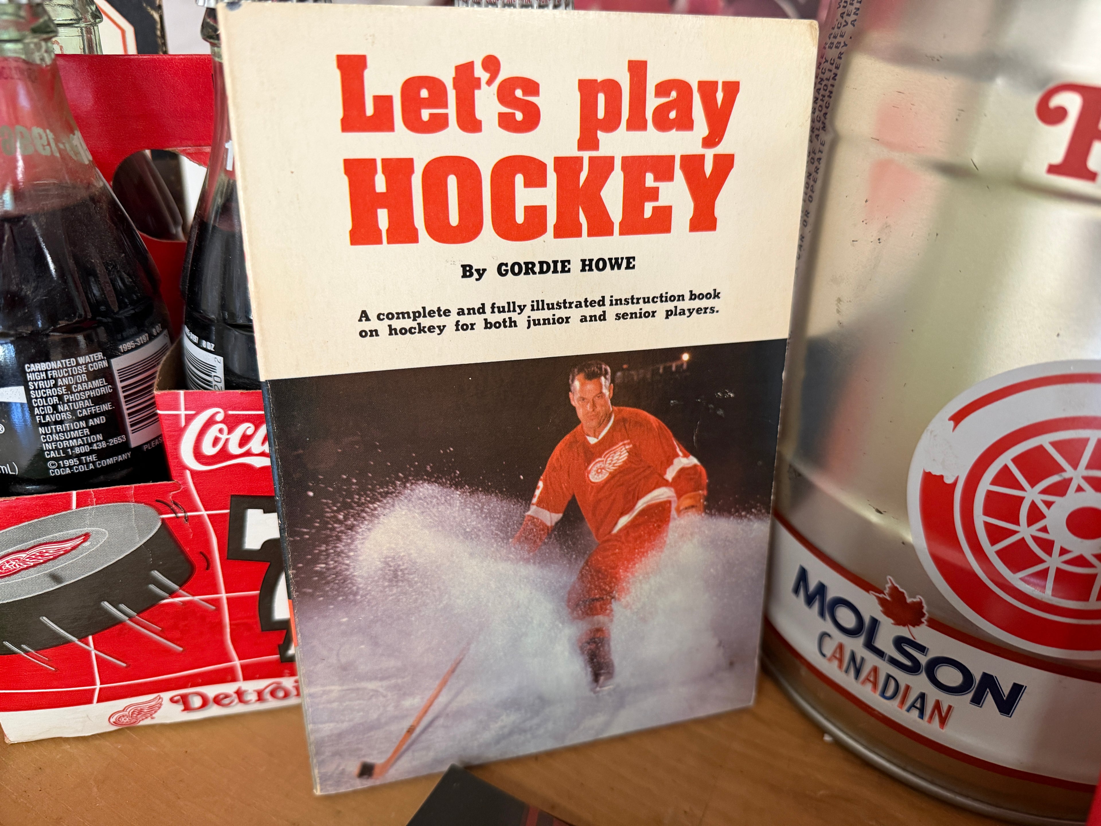 Let's Play Hockey — By Gordie Howe, Vintage Instructional Book (Vintage & Found)