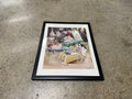 Surrealist Tropical Landscape — Barron, Framed 11x15 Print (Vintage & Found)