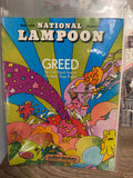 National Lampoon — May 1970, "Greed" Issue, Peter Max Cover (Vintage Magazine)
